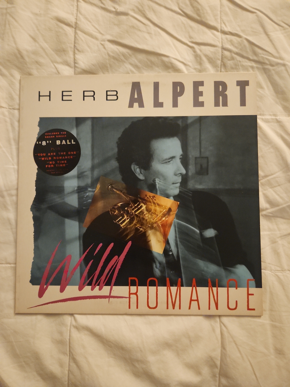 Herb Alpert Wild Romance Vinyl Record - DJ COPY NEVER PLAYED SECRET STASH